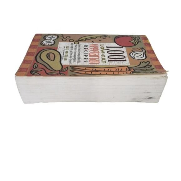 1,001 Low-Fat Vegetarian Recipes Cookbook Vintage 1997 - Picture 4 of 7